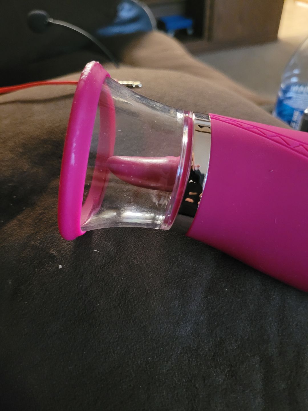 Customer photo review of SCIONESS Sucking and Licking Clitoral Stimulator