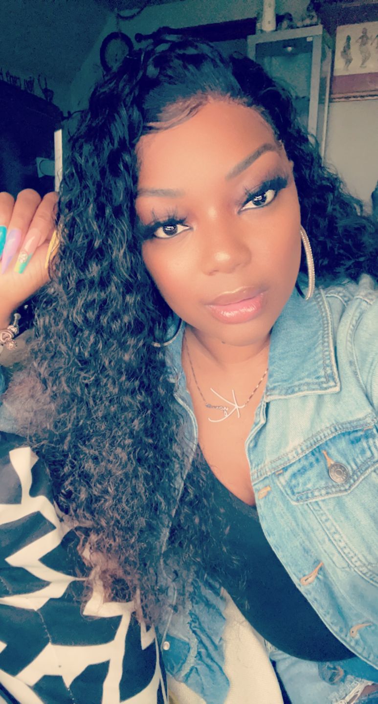 Customer photo review of Signature Custom Name Necklace