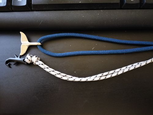 Customer photo review of "Whale" tracking bracelet