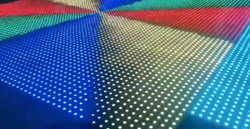Customer photo review of MOKA SFX MK-LD04B 64 (8*8) Pixel Digital Animation LED Dance Floor