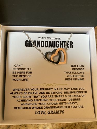 Customer photo review of To My Granddaughter - Personalized Beautiful Gift Set - SS117