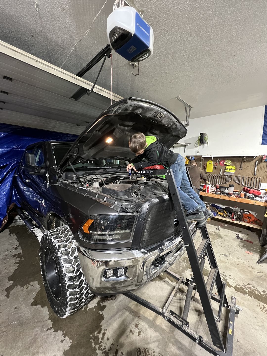 Customer photo review of 2013-2018 Cummins S&B Filter Wrap (WF-1037)