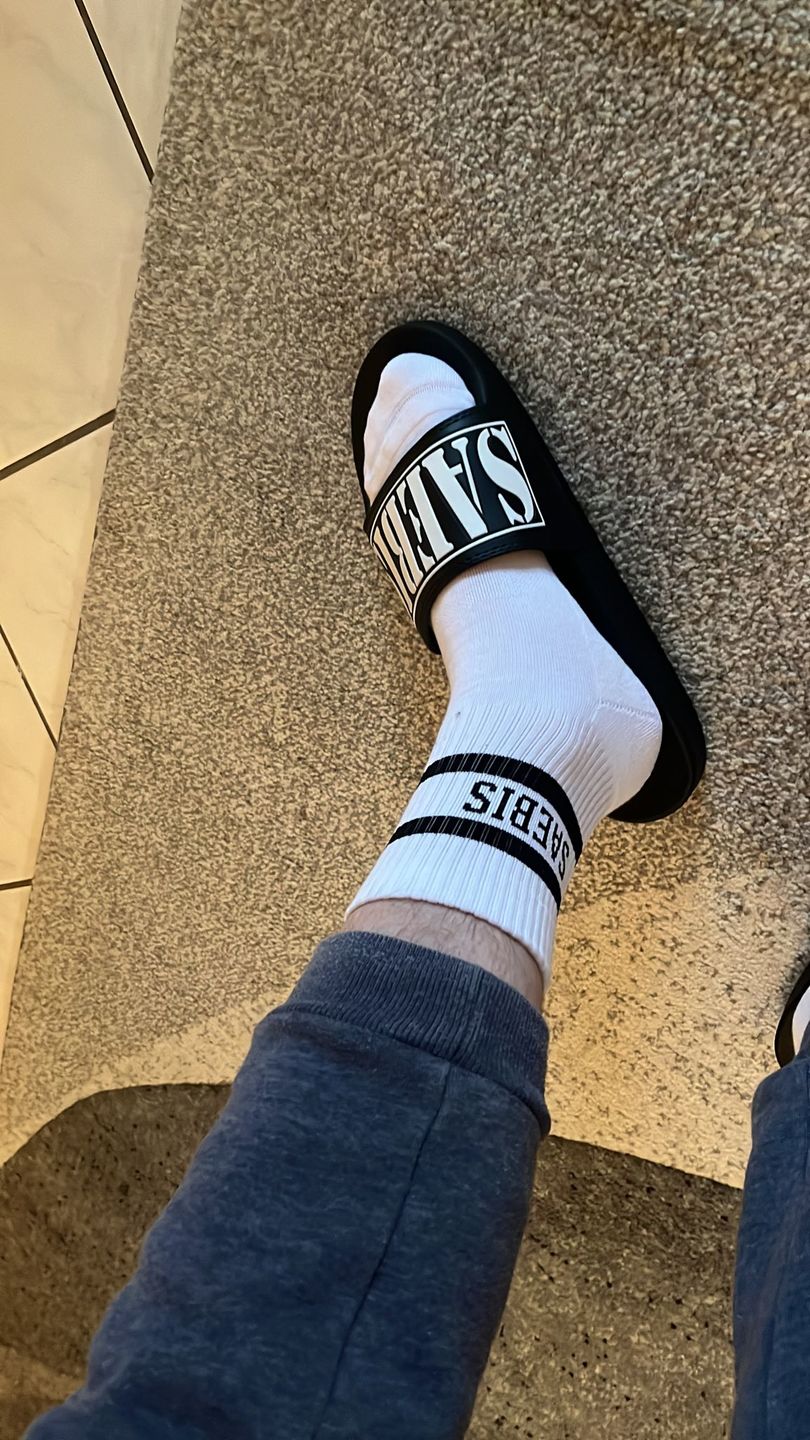 Customer photo review of SAEBIS® Tapotchki Urlaubs-SET inkl. 2x Paar Retro Sportsocken in weiß und schwarz