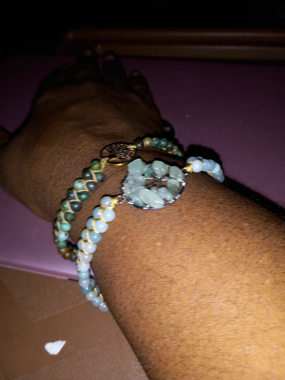 Customer photo review of Transcendent Love - Tree of Life Stone Bracelet