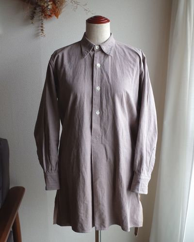 Customer photo review of 【~40's】French Vintage Grandpa Shirt "Dead stock"