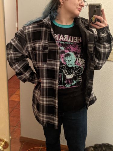 Customer photo review of Homosexual Tendencies • Plaid Jacket