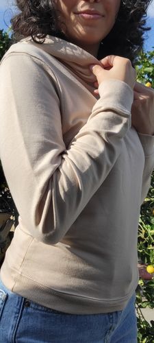 Customer photo review of Stay Rising Hoodies