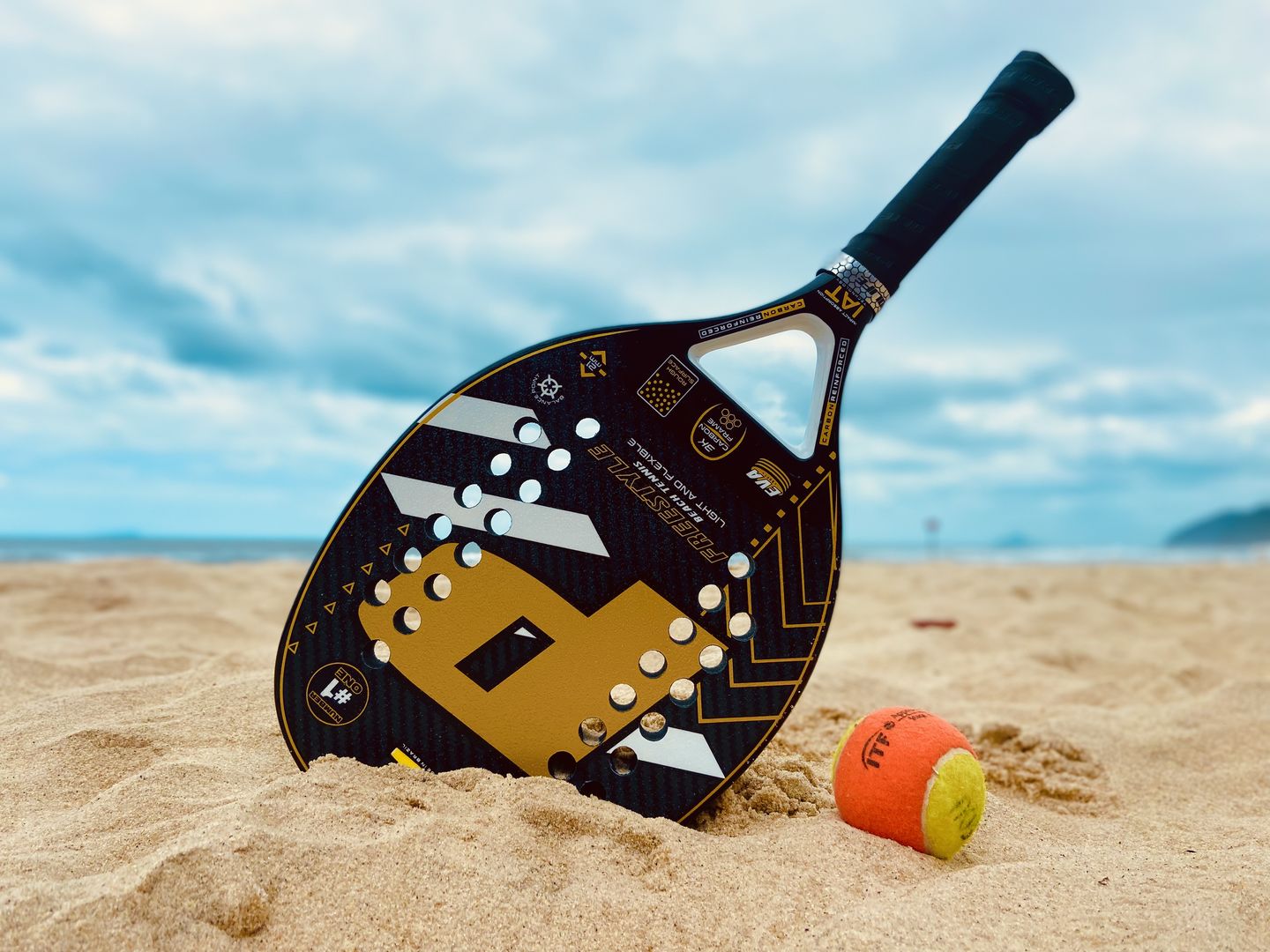 Customer photo review of Raquete Beach Tennis Freestyle