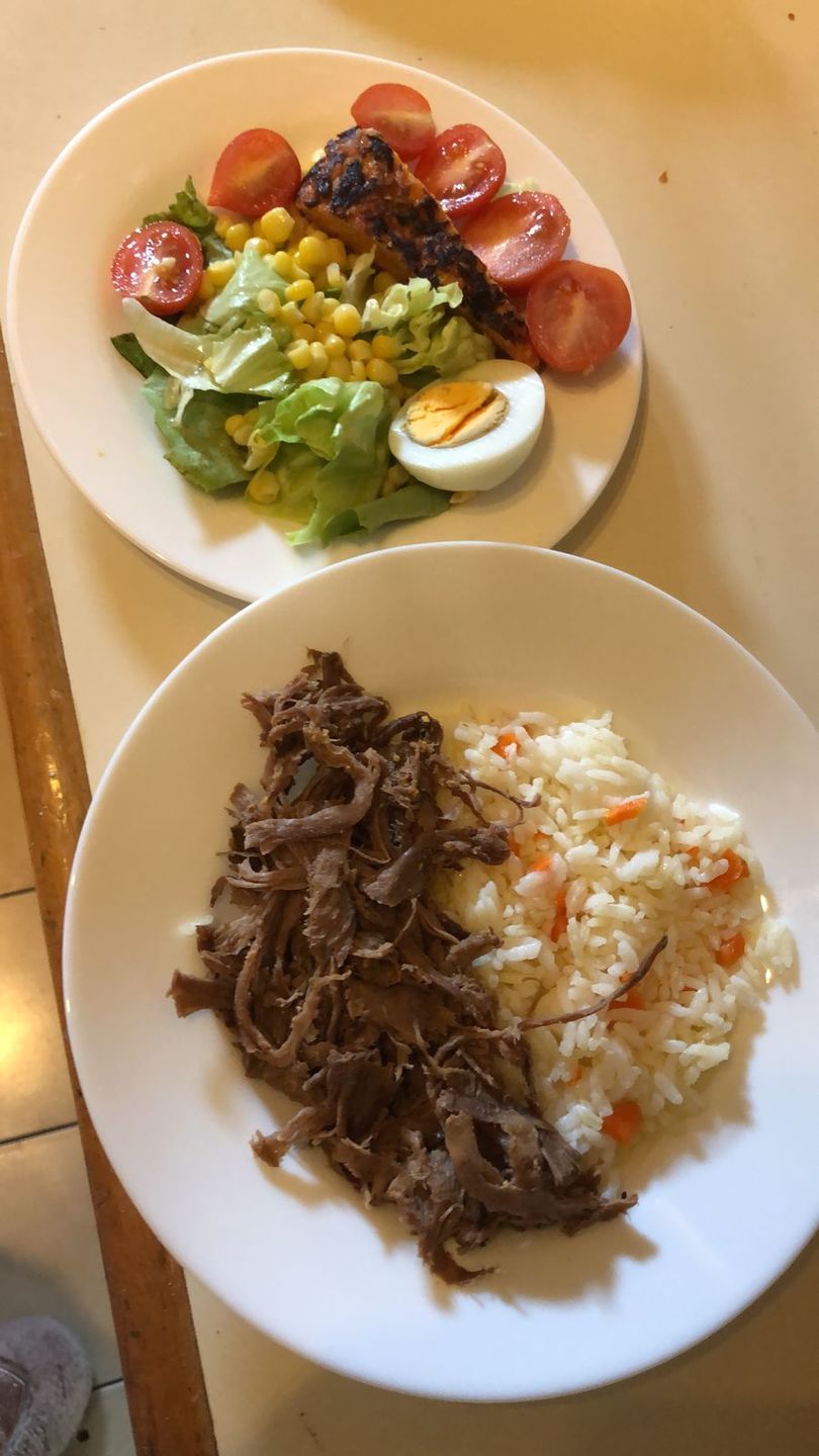 Customer photo review of Carne Mechada Angus 500 gr