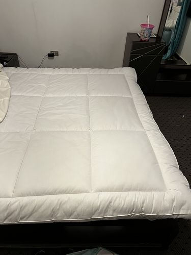 Customer photo review of Micro Fiber Topper Mattress