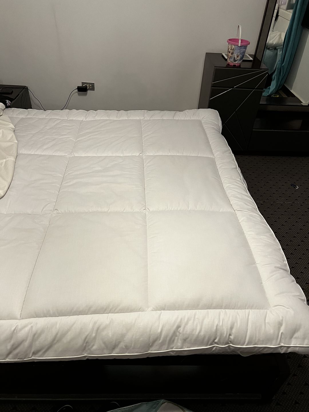 Customer photo review of Micro Fiber Topper Mattress