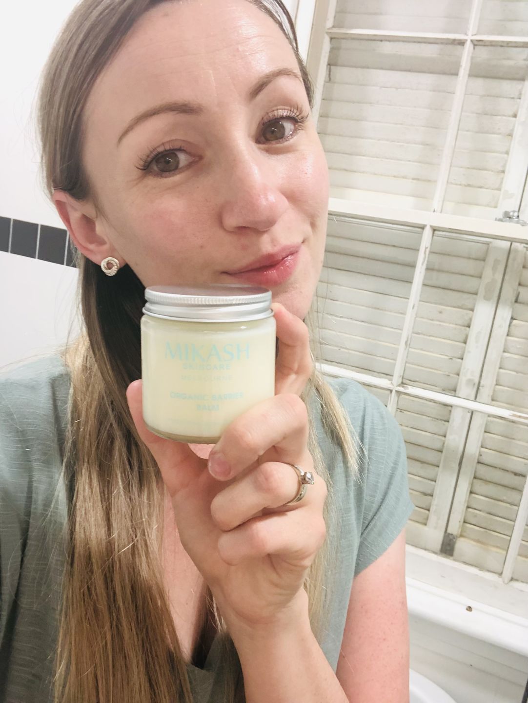 Customer photo review of Organic Barrier Balm