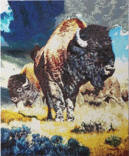 Customer photo review of Eigen Foto Diamond Painting
