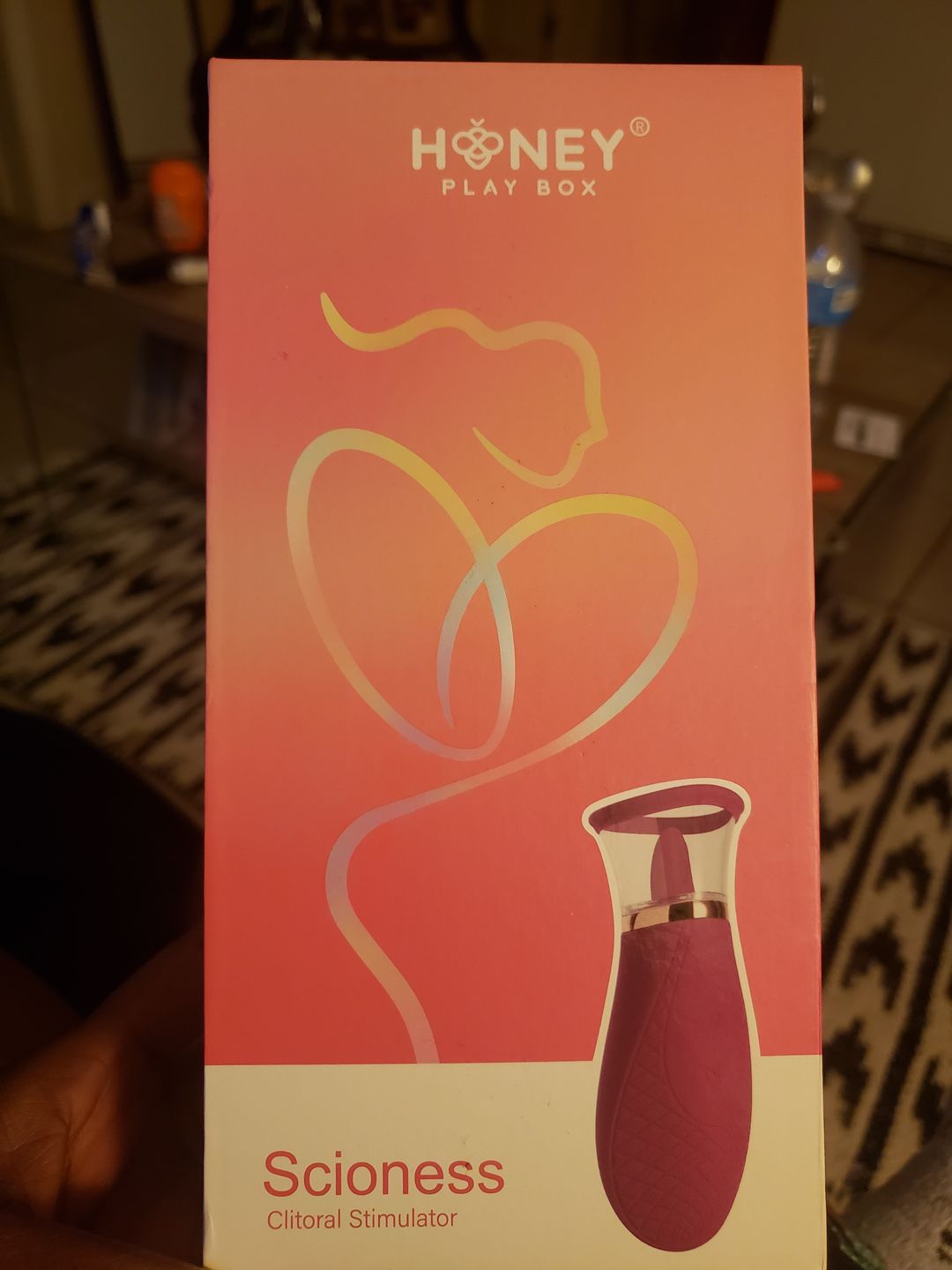 Customer photo review of SCIONESS Sucking and Licking Clitoral Stimulator