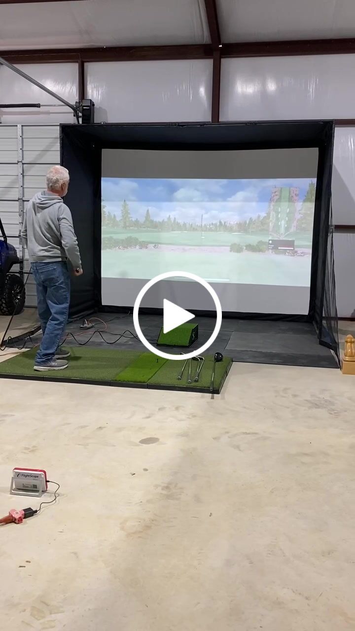 Customer video review of Optoma ZH406STx Short Throw Golf Simulator (Laser) Projector