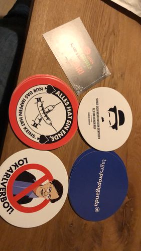 Customer photo review of GROSSE STICKER / AUFKLEBER (10 STK.) • LOKARLVERBOT!