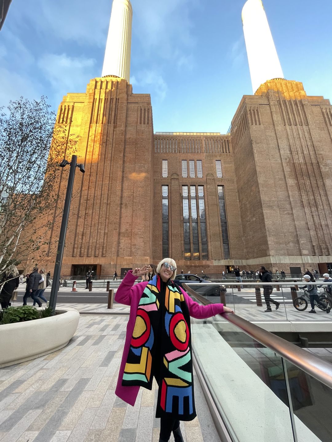 Customer photo review of Love Scarf X Tatty Devine