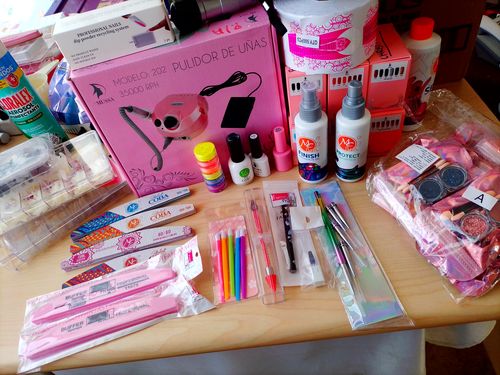 Customer photo review of Gel Gama Base Francesa 6 pzas MUSSA