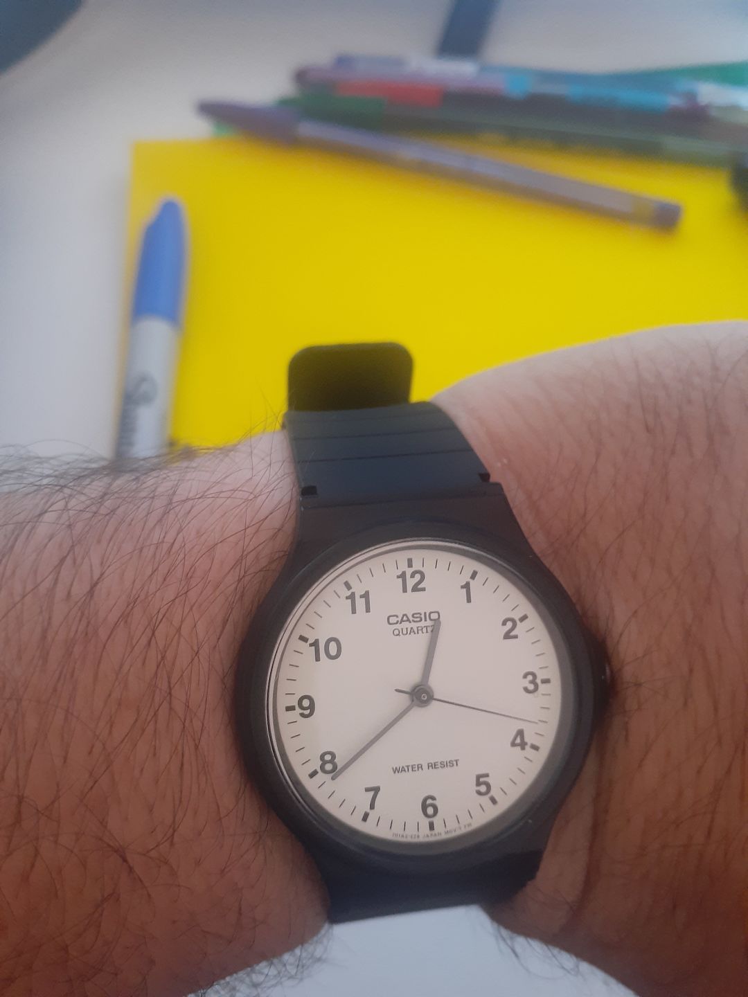 Customer photo review of Reloj Casio Vintage MQ-24-7BLDF Blanco Números