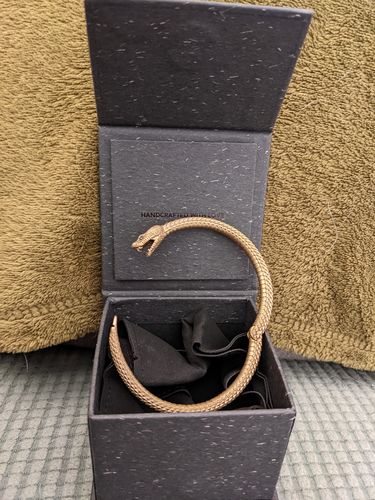 Customer photo review of Ouroboros Bracelet