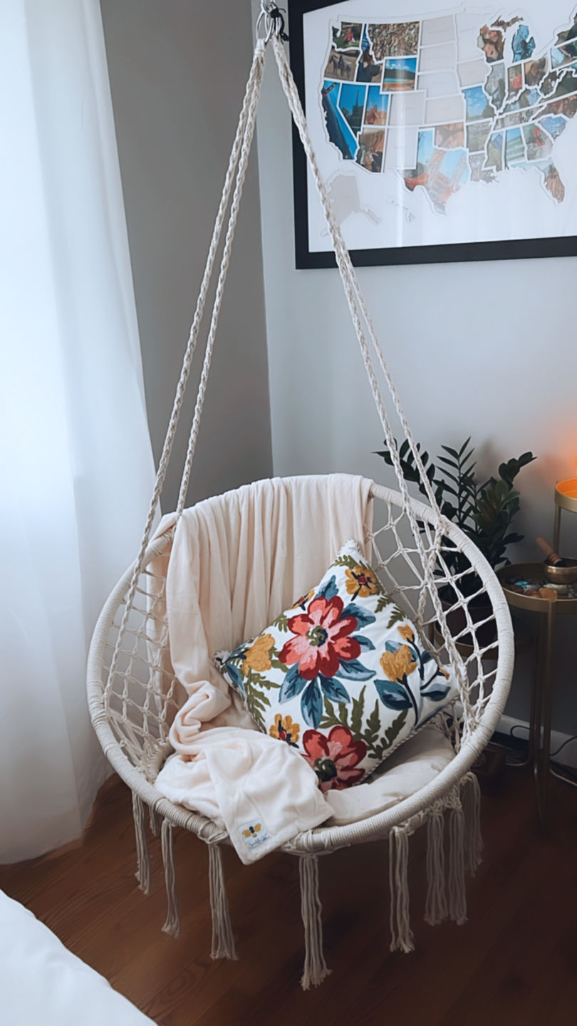 Customer photo review of BiggerBee Throw Blanket ~ Ivory