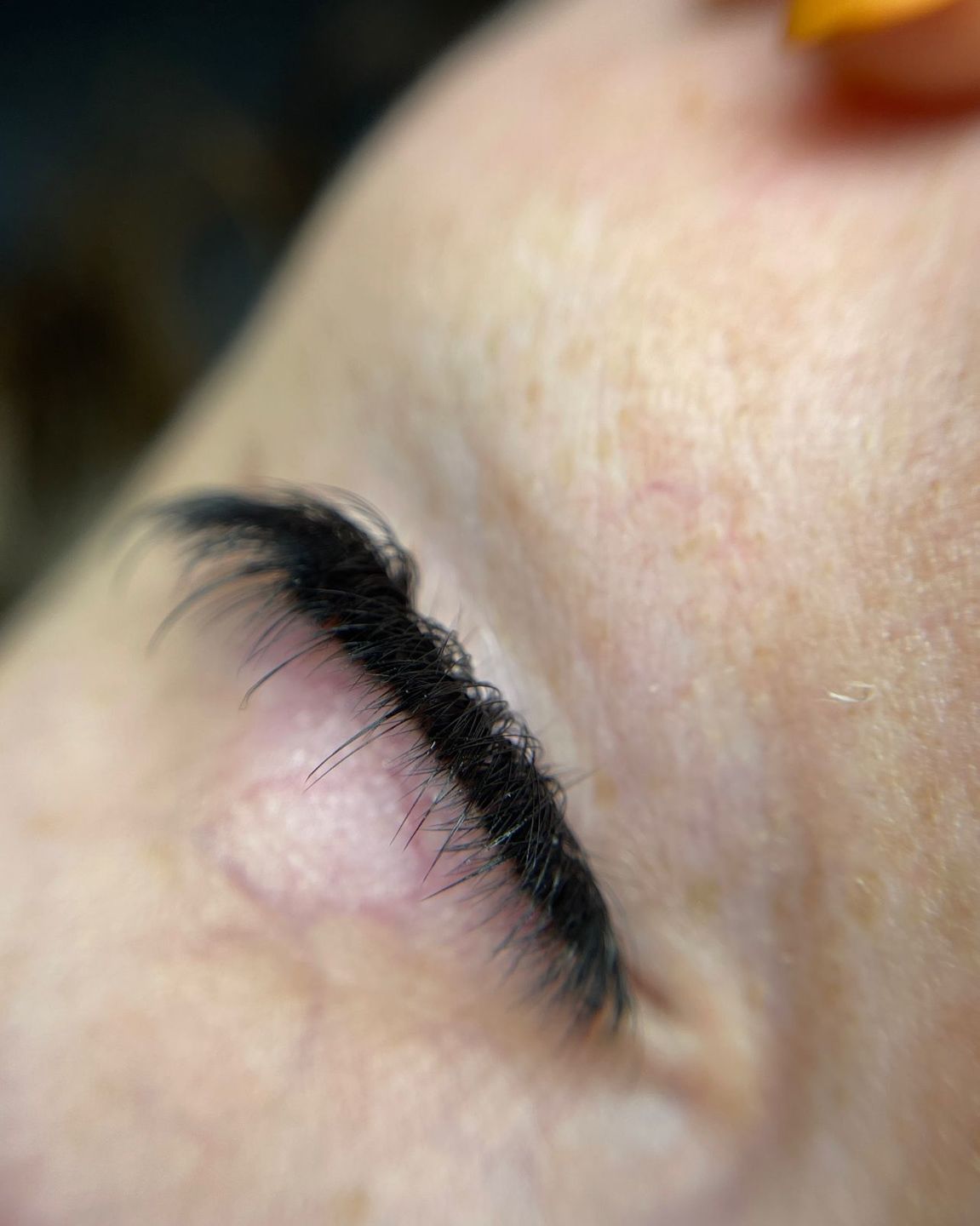 Customer photo review of 7D LOOSE PROMADE WISPY LASHES 0.05 SINGLE LENGTH 9-15MM