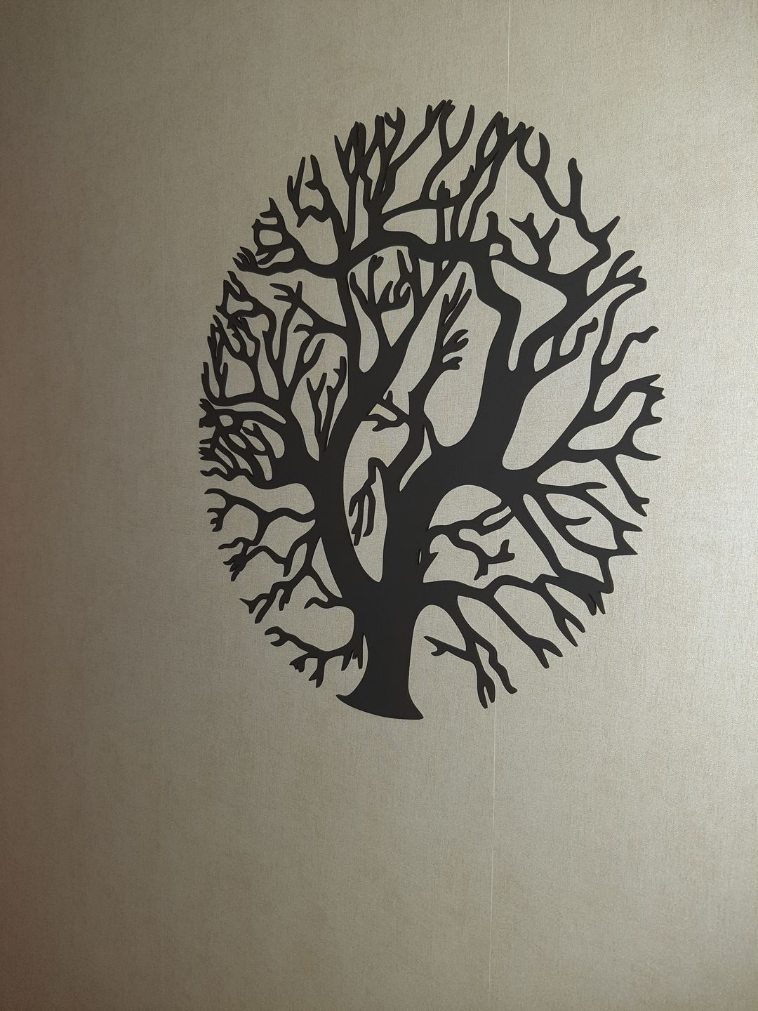 Customer photo review of Wanddecoratie | Levensboom rond