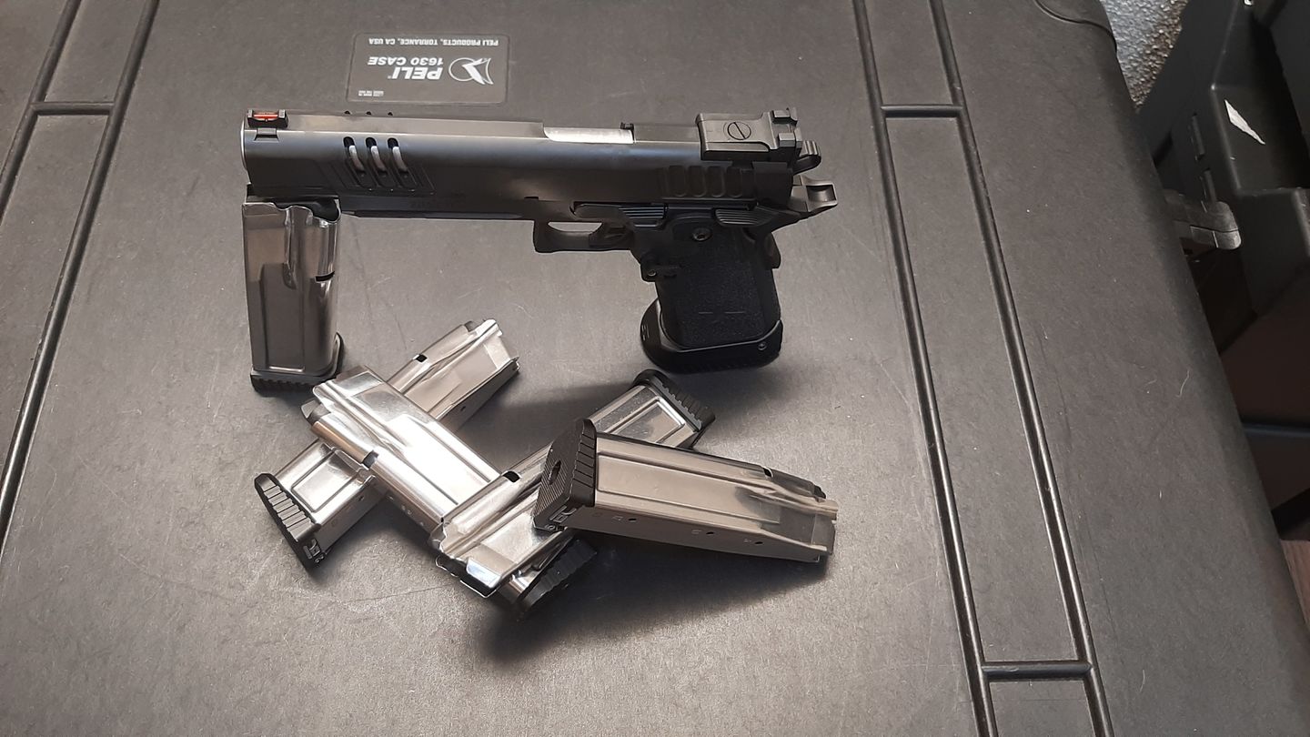 Customer photo review of STI 2011 Staccato Magwell | Aluminium | IPSC Standard/USPSA Limited Division