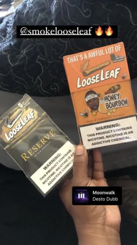 Customer photo review of Reserve Black Edition LooseLeaf (40 Count)