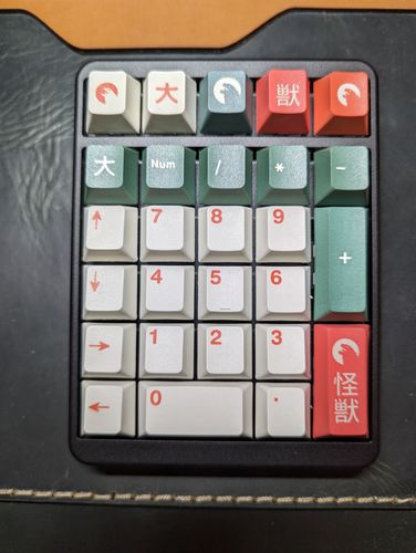 Customer photo review of Idobao Montex 20% Layout Number Pad Mechanical Keyboard Barebone Kit