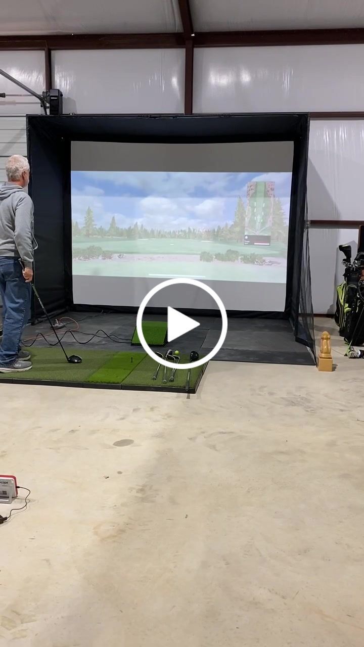 Customer video review of FlightScope Mevo+ PerfectBay Golf Simulator Package