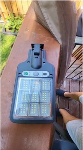 Customer photo review of Luce Solare