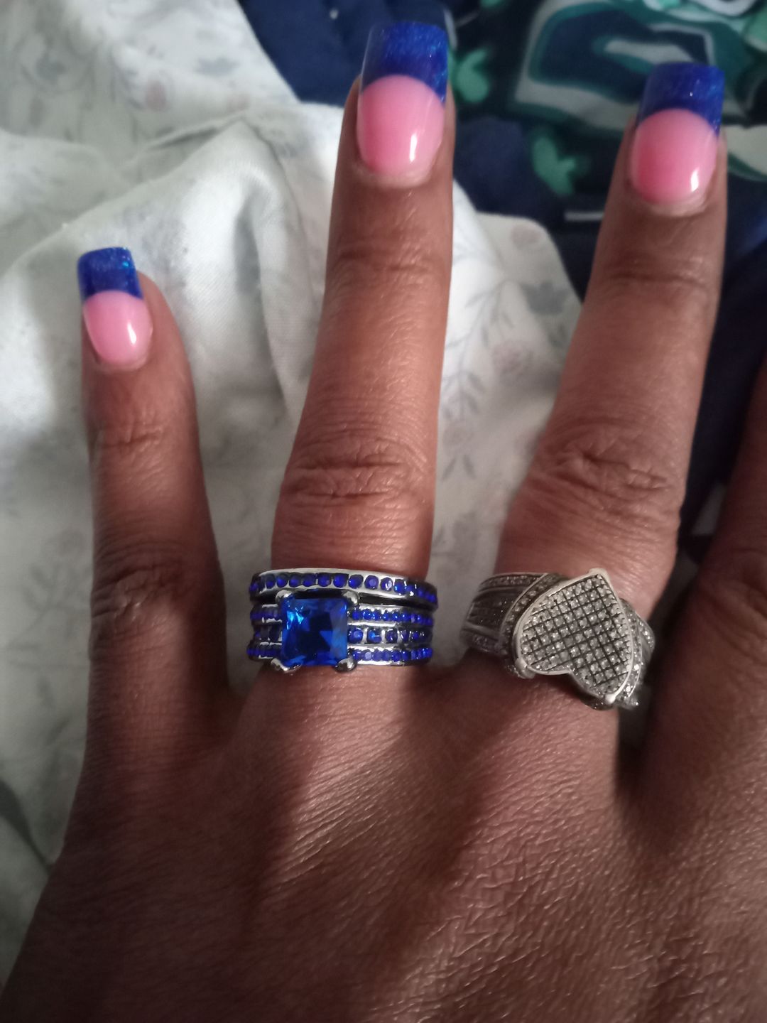 Customer photo review of 'Love Dance' Rings