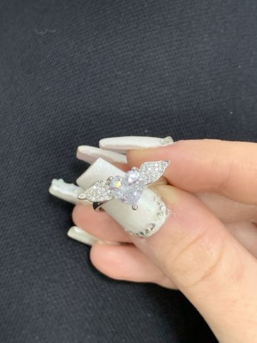 Customer photo review of Anello Heart Wings