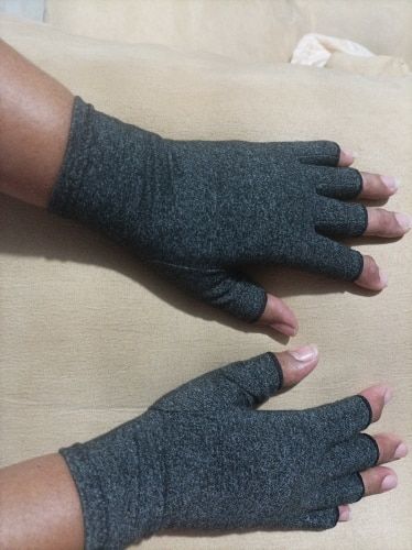 Customer photo review of HandHero - Compression Gloves For Arthritis Pain, Swelling, Stifness