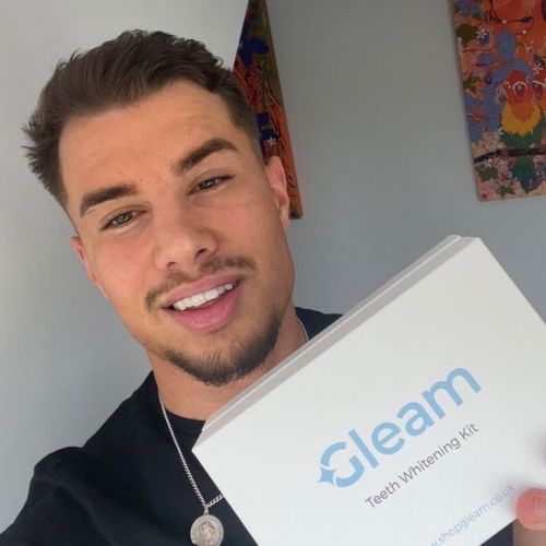 Customer photo review of Teeth Whitening Kit