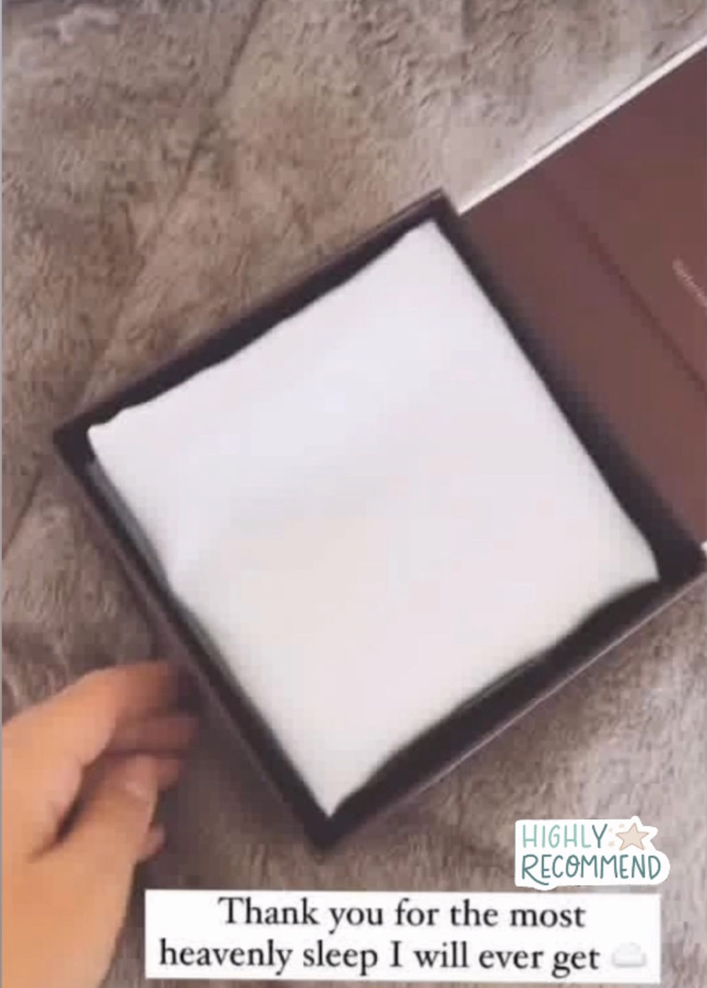 Customer photo review of Ivory Pure Silk Pillowcase