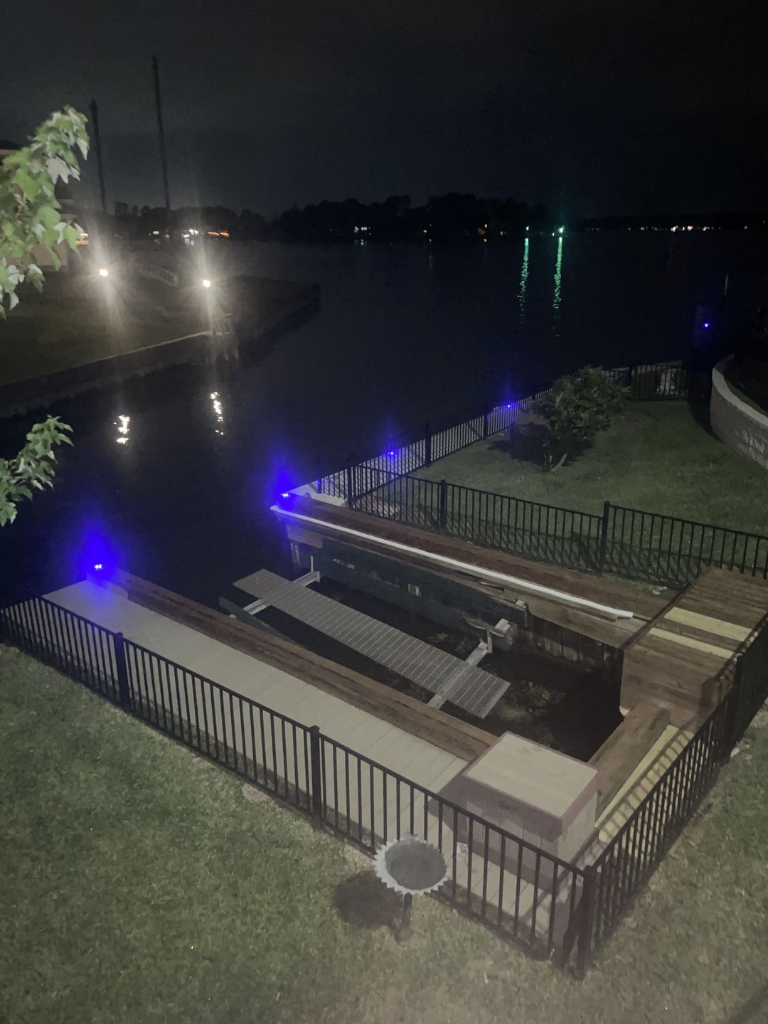 Customer photo review of TSUN Grey Shell Blue Solar Deck Lights