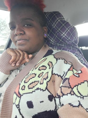 Customer photo review of More Mushling Cardigan