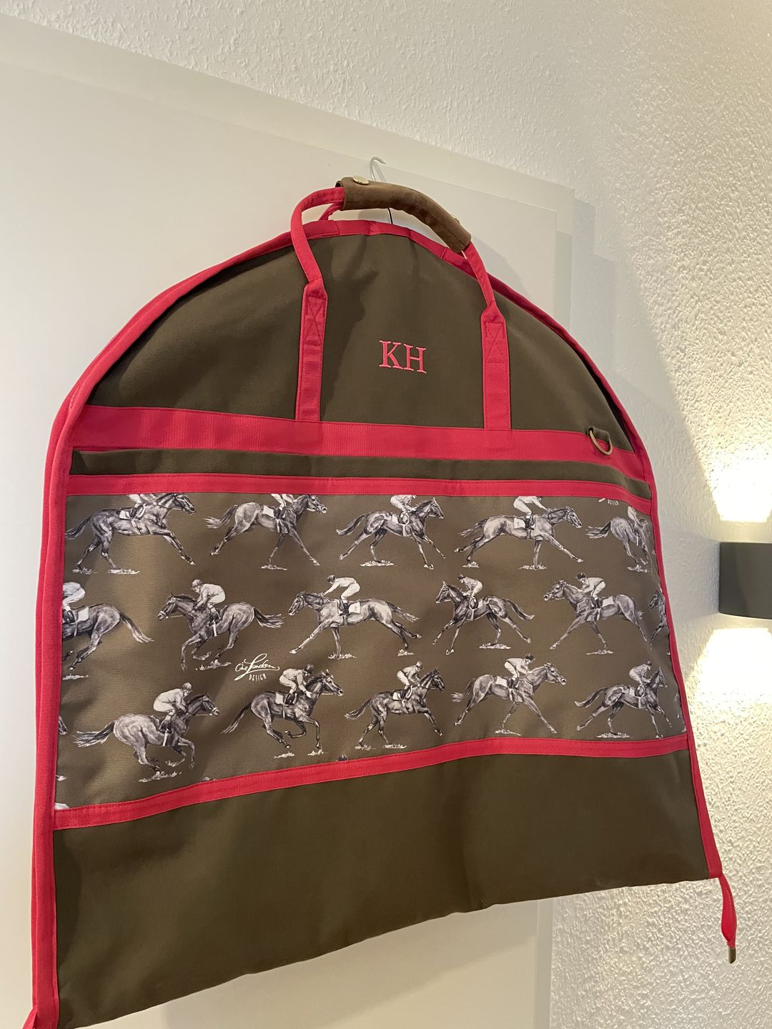 Customer photo review of Kleidersack DESIGN YOUR OWN