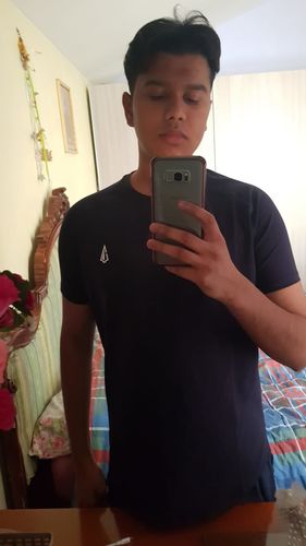 Customer photo review of Power Performance Shirt - Navy