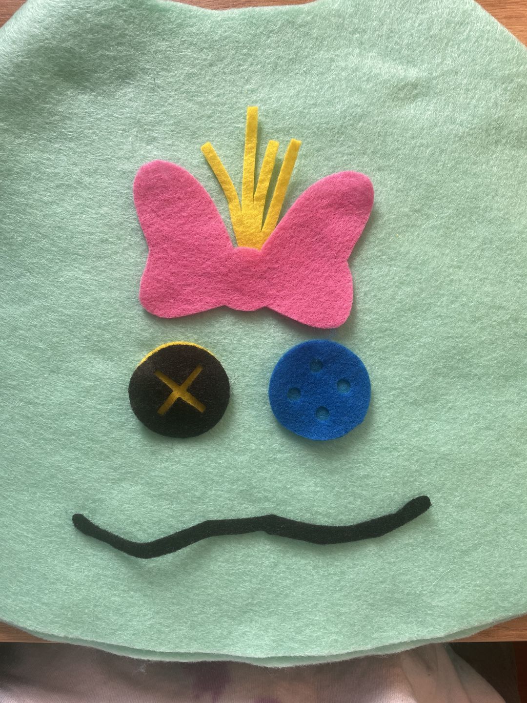 Customer photo review of Acrylic Craft Felt By Yard