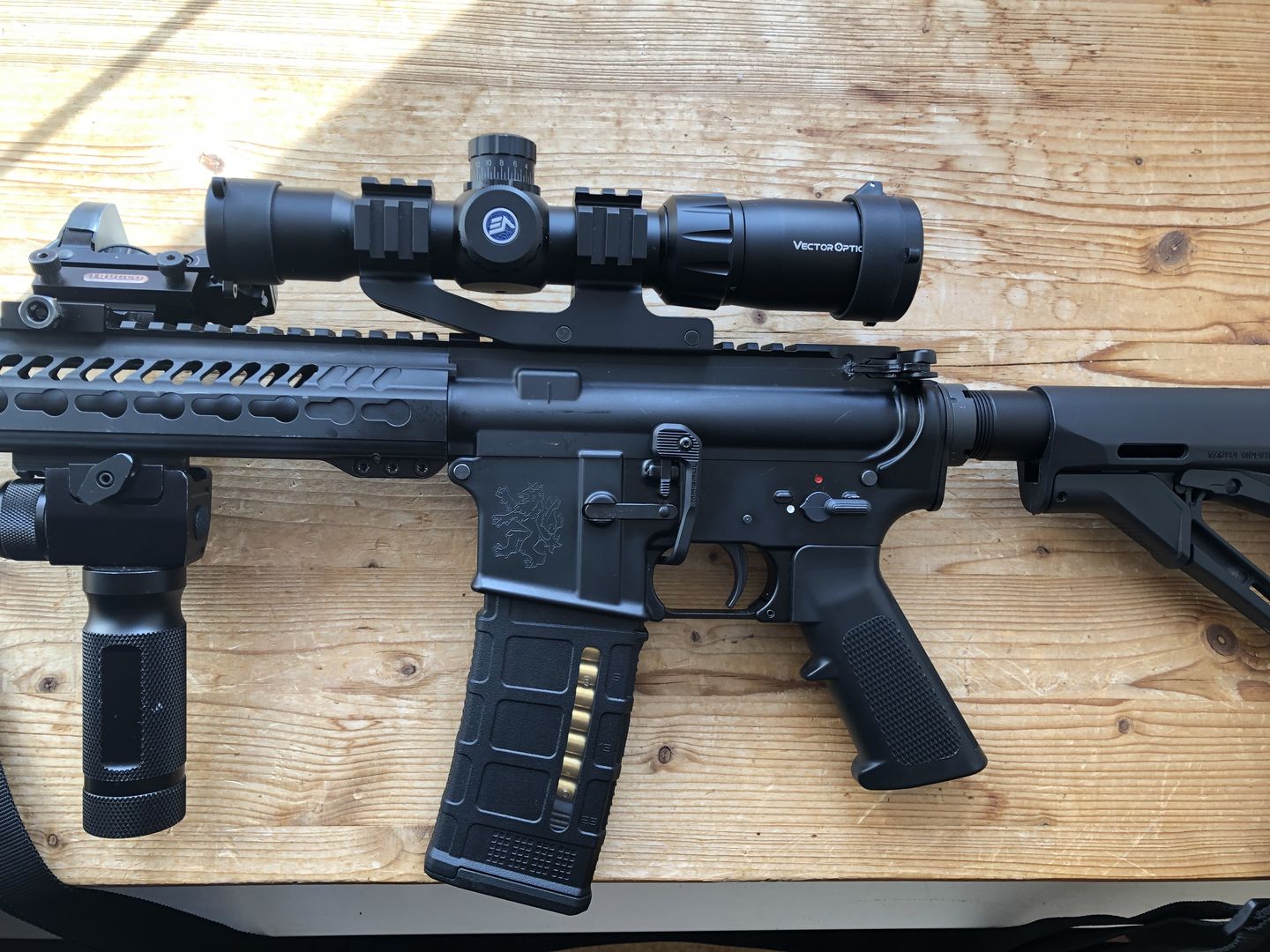 Customer photo review of Vector Optics SCOC-29 Mustang Gen. II 1-4x30