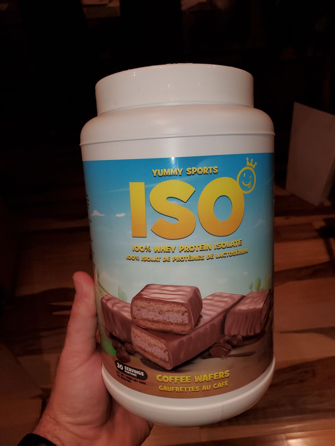 Customer photo review of Yummy Sports - ISO 100% Protéine Isolate 2lbs
