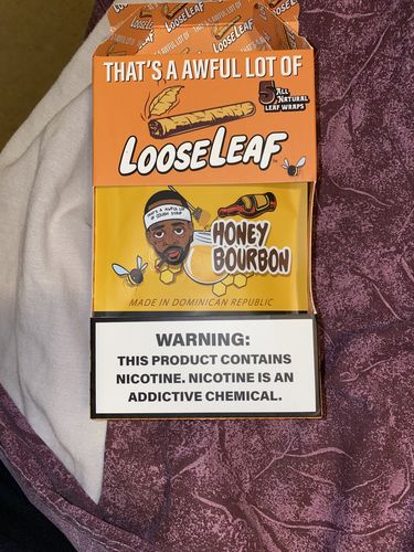Customer photo review of Desto Dubb Honey Bourbon LooseLeaf (40 Count)