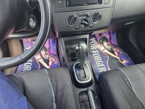 Customer photo review of Spy x Family Anime Car Floor Mats Custom Yor Forger Galaxy Style Car Accessories