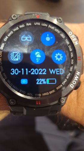 Customer photo review of ZE™ Max Military Grade Smartwatch