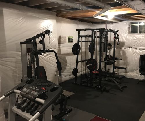 Customer photo review of Major Fitness SML07 All-In-One Home Gym Smith Machine