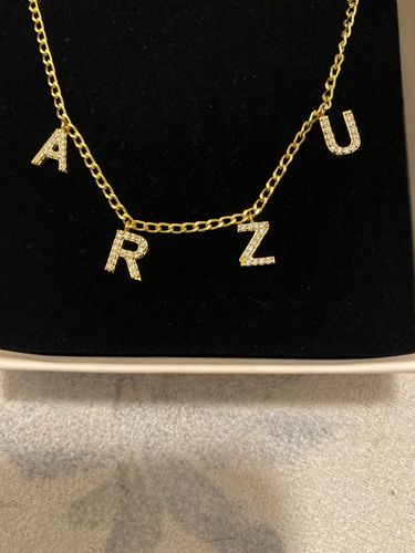 Customer photo review of Namenskette