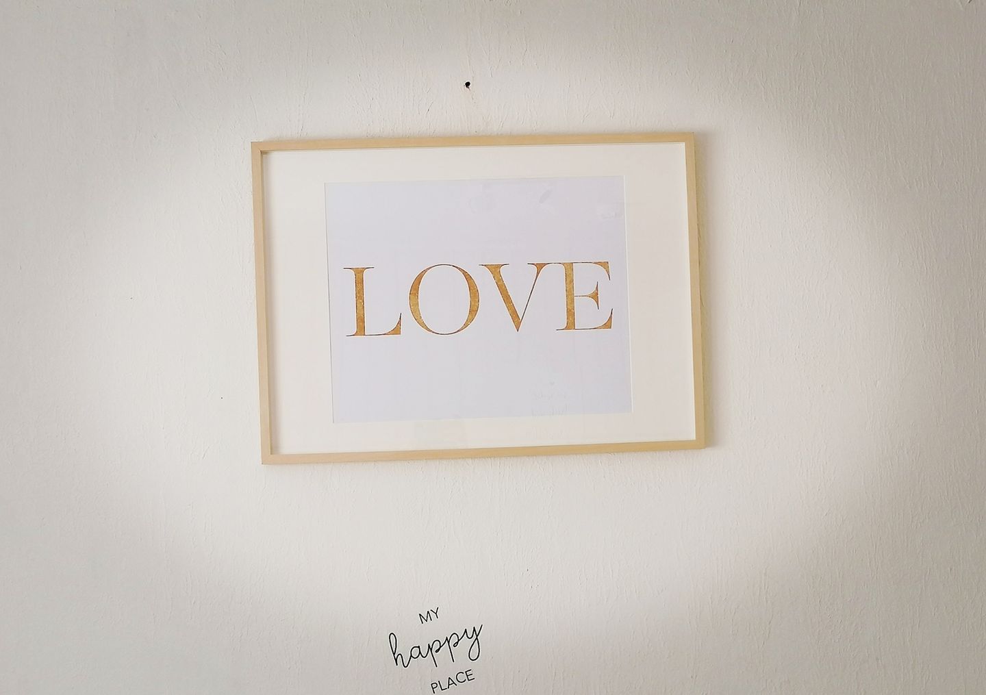 Customer photo review of Dein Wunschtext Poster